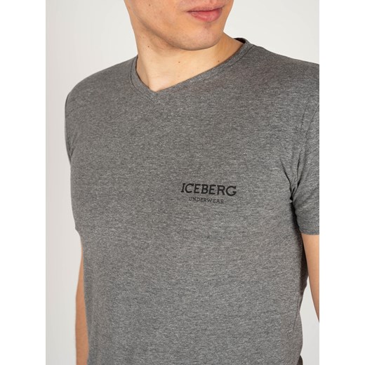 Iceberg T-shirt | ICE1UTS02 | Szary Iceberg XXL ubierzsie.com okazyjna cena