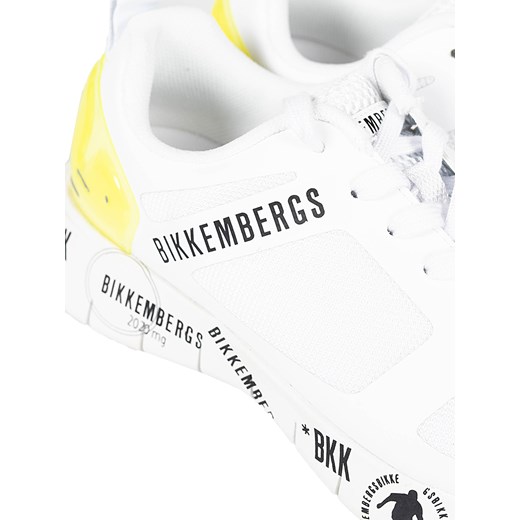 Bikkembergs Sneakersy &quot;Flavio&quot; | B4BKM0089 | Flavio | Biały, Żółty 41 promocyjna cena ubierzsie.com