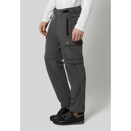 Your Turn Active Spodnie materiałowe grey zalando szary poliester