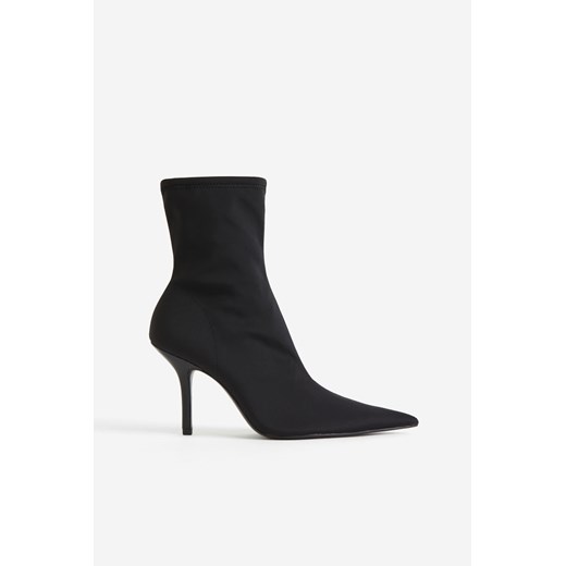 H & M - Botki na obcasie - Czarny H & M 38 H&M