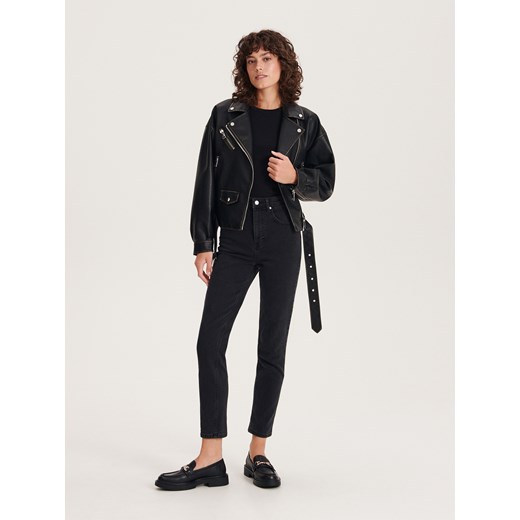 Reserved - Jeansy slim fit - Szary Reserved 34 Reserved