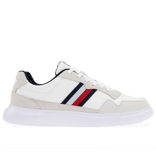 Buty Tommy Hilfiger Lightweight Leather FM0FM04427-YBS - beżowe ze sklepu streetstyle24.pl w kategorii Buty sportowe męskie - zdjęcie 161636577