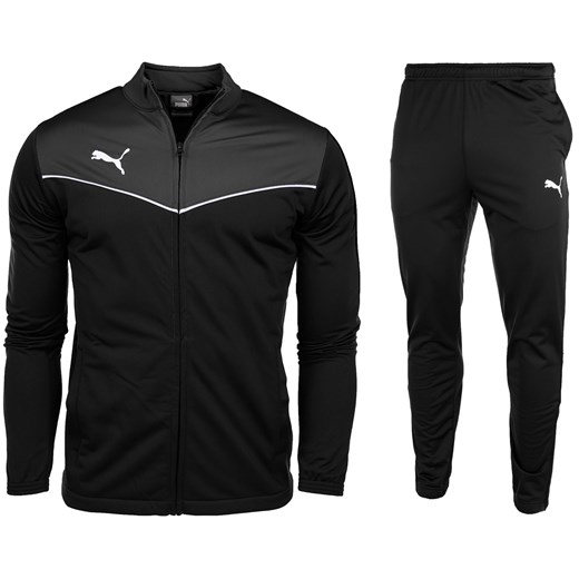 Dres męski PUMA individualRISE Tracksuit czarno-szary 657534 03 Puma L Desportivo