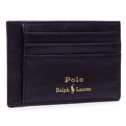 Etui na karty kredytowe Polo Ralph Lauren Mpolo Co D2 405803869001 Brown Polo Ralph Lauren one size okazyjna cena eobuwie.pl