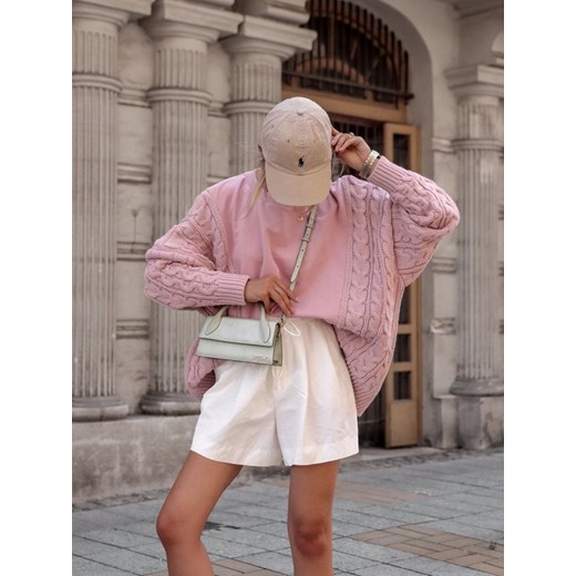 Sweter Vivero Pudrowy Lisa Mayo uniwersalny Lisa Mayo