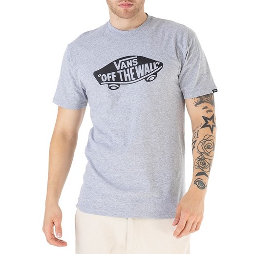Koszulka Vans Style 76 SS VN00004XATJ - szara ze sklepu streetstyle24.pl w kategorii T-shirty męskie - zdjęcie 161645109