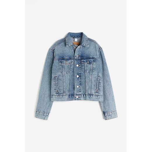 H & M - Krótka kurtka dżinsowa - Niebieski H & M Dostępne inne rozmiary H&M