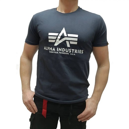 Koszulka Alpha Inustries Basic 100501-02 Alpha Industries XL wyprzedaż a4a.pl