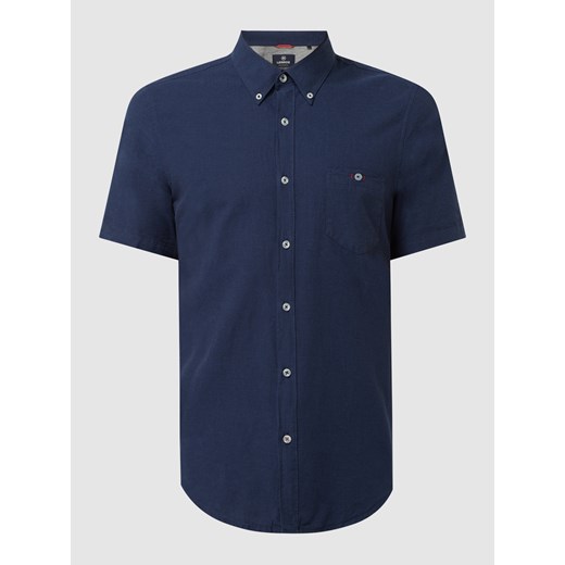 Koszula lniana o kroju regular fit Lerros S Peek&Cloppenburg okazyjna cena