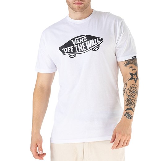 Koszulka Vans Style 76 SS VN00004XYB21 - biała ze sklepu streetstyle24.pl w kategorii T-shirty męskie - zdjęcie 161656145