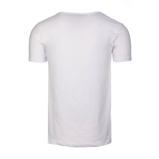 T-Shirt Męski Bawełniana Koszulka od Neidio TS2013 Biały Neidio XL okazja Neidio.pl