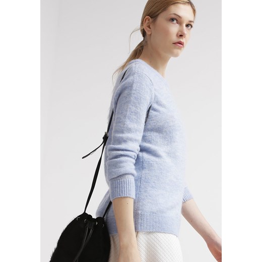 Bik Bok ALICIA Sweter light blue zalando niebieski długie