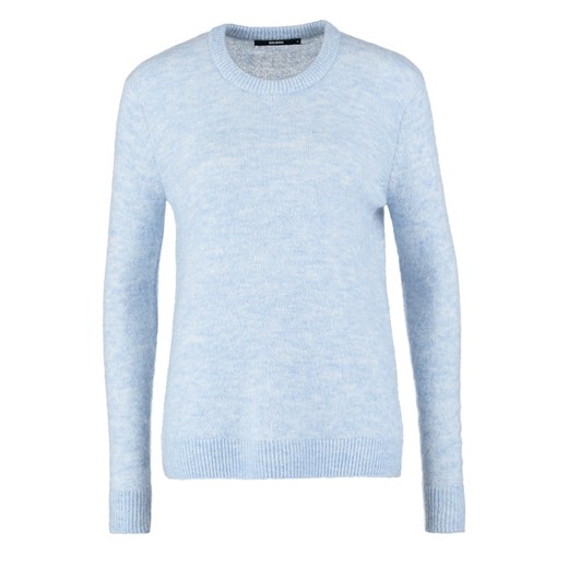 Bik Bok ALICIA Sweter light blue zalando niebieski abstrakcyjne wzory