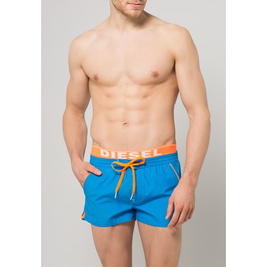 Diesel BARRELY Szorty kąpielowe blue zalando bezowy nylon