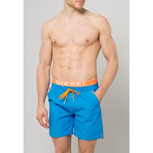 Diesel DOLPHIN Szorty kąpielowe blue zalando bezowy nylon