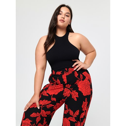 Sinsay - Spodnie ze wzorem - wielobarwny Sinsay L Sinsay