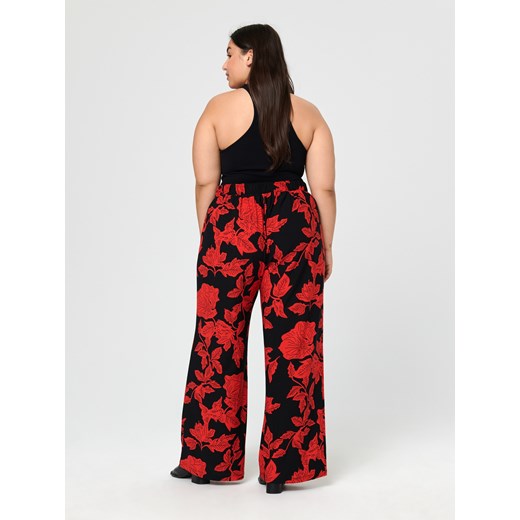 Sinsay - Spodnie ze wzorem - wielobarwny Sinsay 3XL Sinsay