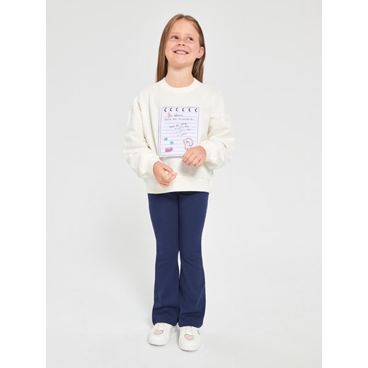 Sinsay - Komplet: bluza i spodnie - granatowy Sinsay 116 Sinsay
