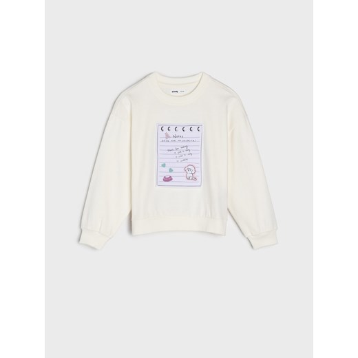 Sinsay - Komplet: bluza i spodnie - granatowy Sinsay 122 Sinsay