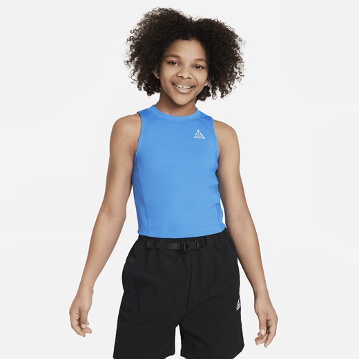 Bluzka dziewczęca Nike z elastanu 