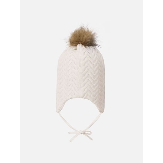 Reima Czapka &quot;Murmeli&quot; w kolorze białym Reima 48 cm promocja Limango Polska