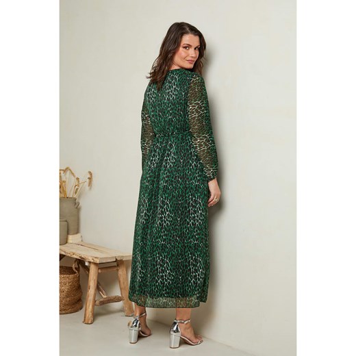 Curvy Lady Sukienka w kolorze zielonym Curvy Lady 48/50 okazyjna cena Limango Polska