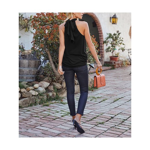 LA Angels Top w kolorze czarnym La Angels M Limango Polska wyprzedaż