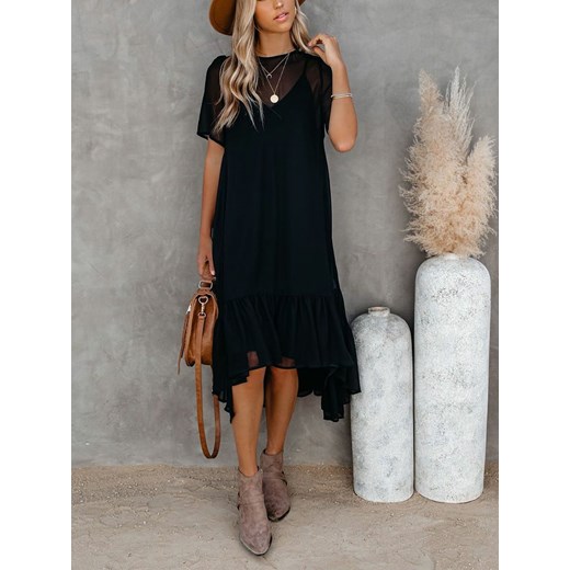 LA Angels Sukienka w kolorze czarnym La Angels L promocja Limango Polska