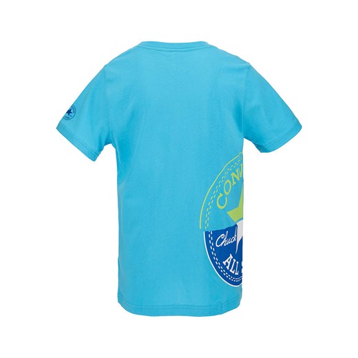 Converse Koszulka w kolorze błękitnym Converse 152/158 wyprzedaż Limango Polska
