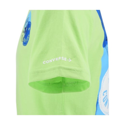 Converse Koszulka w kolorze zielonym Converse 128-140 wyprzedaż Limango Polska