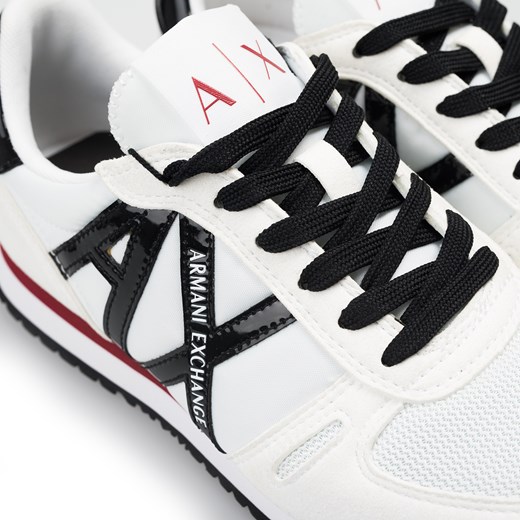 Armani Exchange Sneakersy | XDX031 XV137 | Czarny, Biały, Srebrny Armani Exchange 36,5 wyprzedaż ubierzsie.com