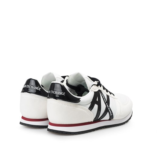 Armani Exchange Sneakersy | XDX031 XV137 | Czarny, Biały, Srebrny Armani Exchange 36,5 okazja ubierzsie.com