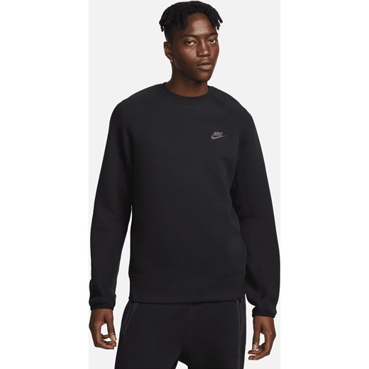 Bluza męska Nike Sportswear Tech Fleece - Czerń ze sklepu Nike poland w kategorii Bluzy męskie - zdjęcie 161708237