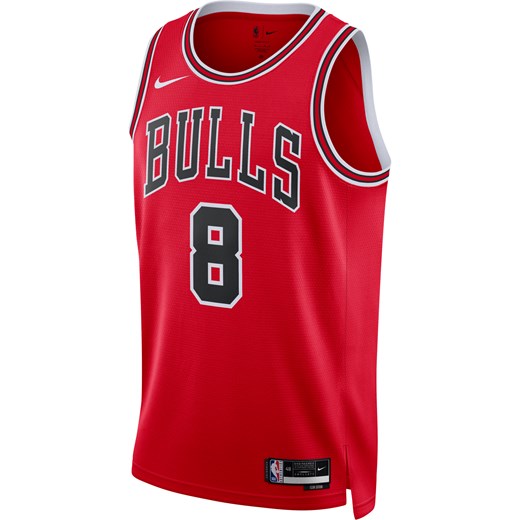 Koszulka męska Nike Dri-FIT NBA Swingman Chicago Bulls Icon Edition 2022/23 - Czerwony ze sklepu Nike poland w kategorii T-shirty męskie - zdjęcie 161708388