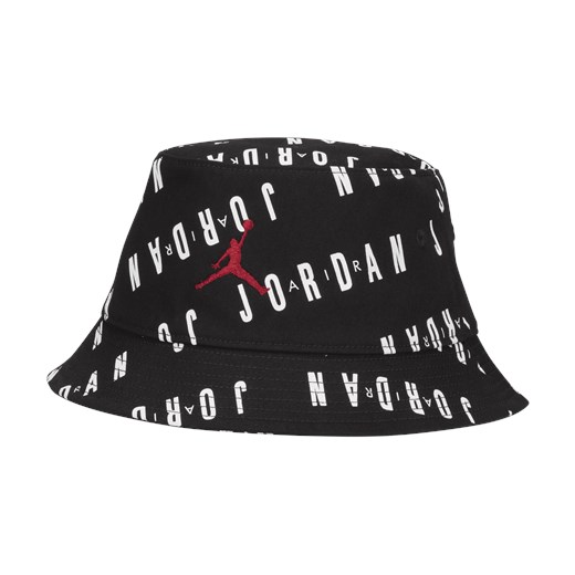 Czapka dla dużych dzieci Jordan Bucket Hat - Czerń Jordan JEDEN Nike poland
