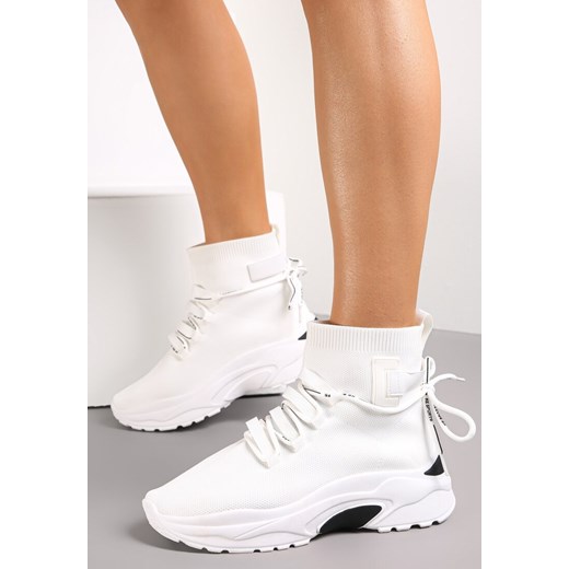 Białe Sneakersy Diomerine Renee 38 renee.pl okazja