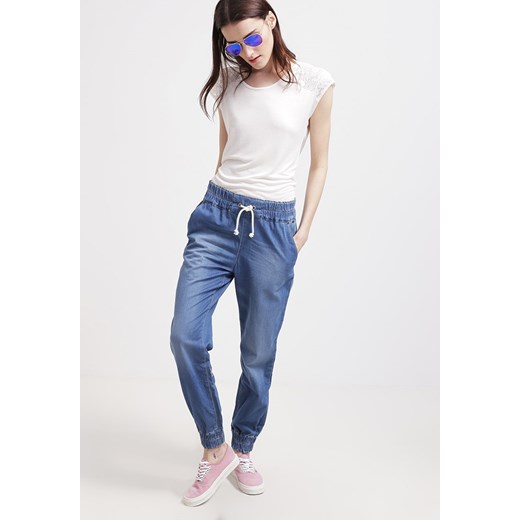 Nikita Jeansy Relaxed fit blue zalando niebieski mat