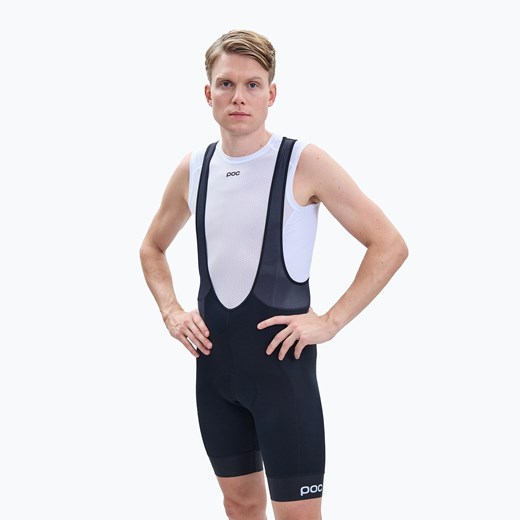 Spodenki rowerowe męskie POC Pure VPDs Bib Shorts uranium black/uranium black S okazja sportano.pl