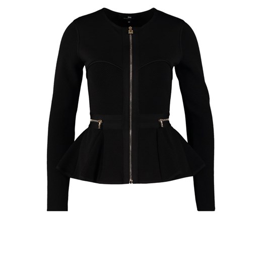 Elisabetta Franchi Kurtka wiosenna nero zalando czarny abstrakcyjne wzory