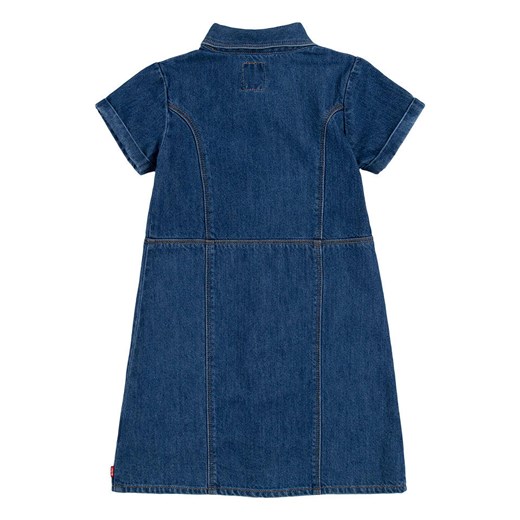 Levi's Kids Sukienka dżinsowa w kolorze niebieskim 116 Limango Polska wyprzedaż