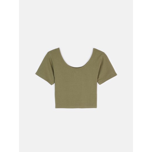 GATE Klasyczna elastyczna koszulka basic 38 ze sklepu gateshop w kategorii Bluzki damskie - zdjęcie 161779788