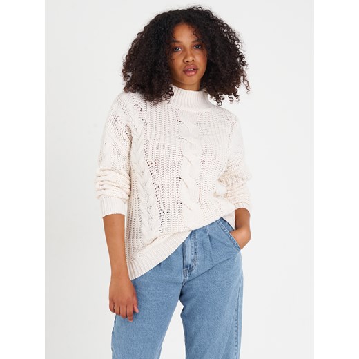 GATE Sweter ze splątanym wzorem XS Gate XL okazja gateshop