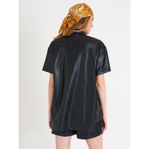 GATE Skórzana koszula z krótkimi rękawami 34 Gate 36 okazja gateshop