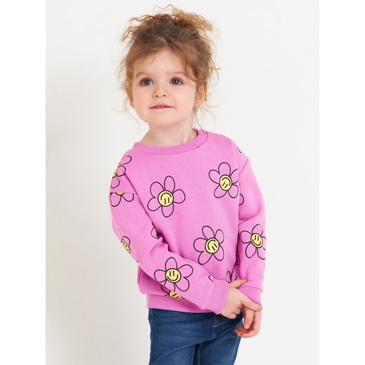 GATE Bluza z kwiatowym nadrukiem dla dziewczynek 3Y Gate 7Y gateshop wyprzedaż