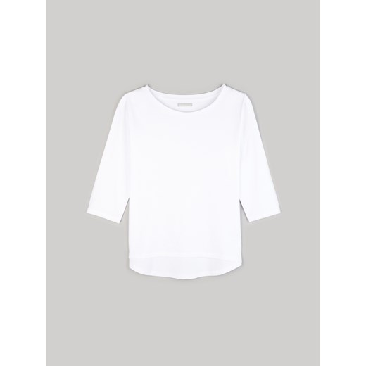 GATE Bawełniany T-shirt damski basic z rękawem 3/4 46 Gate 46 gateshop promocyjna cena