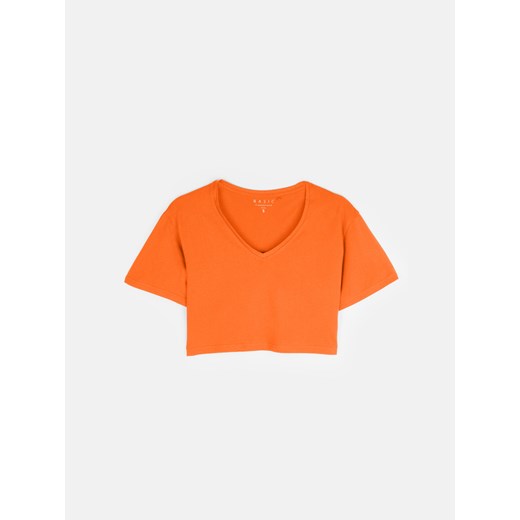 GATE Bawełniana koszulka basic dla kobiet S ze sklepu gateshop w kategorii Bluzki damskie - zdjęcie 161790537
