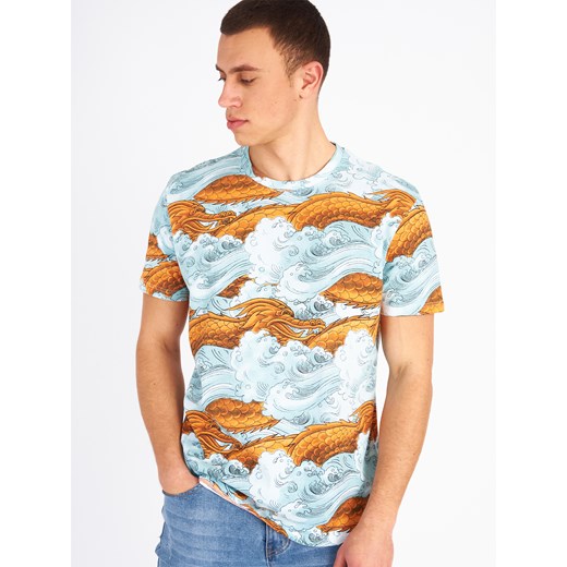 Gate t-shirt męski z krótkimi rękawami