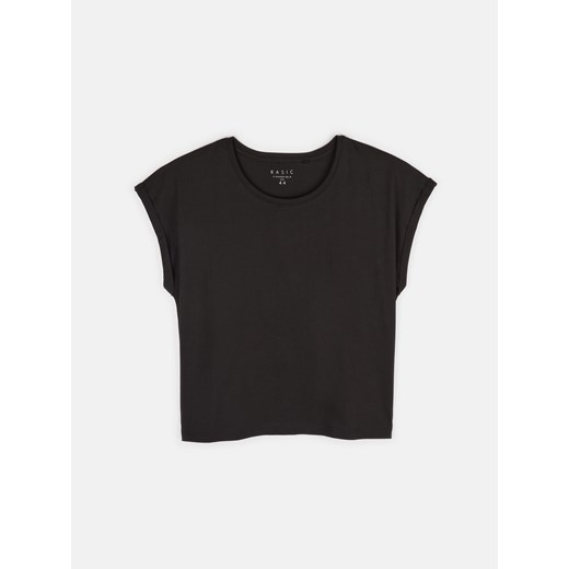 GATE Bawełniany t-shirt basic plus size 44 ze sklepu gateshop w kategorii Bluzki damskie - zdjęcie 161794828