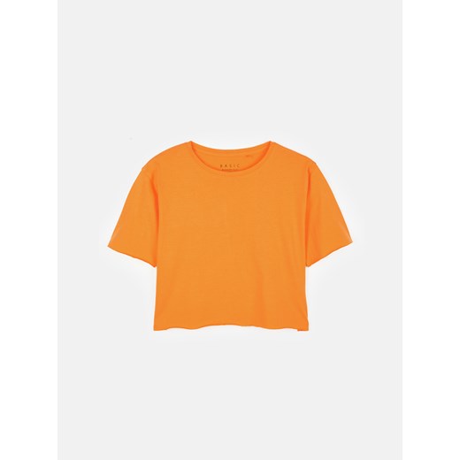 GATE Basic krótki t-shirt z niewykończonym brzegiem M ze sklepu gateshop w kategorii Bluzki damskie - zdjęcie 161801319