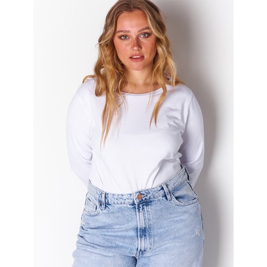 GATE Bawełniany T-shirt damski basic z rękawem 3/4 46 Gate 46 gateshop promocyjna cena